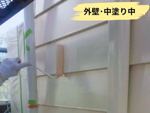 銚子市のO様邸で外壁塗装　2412112